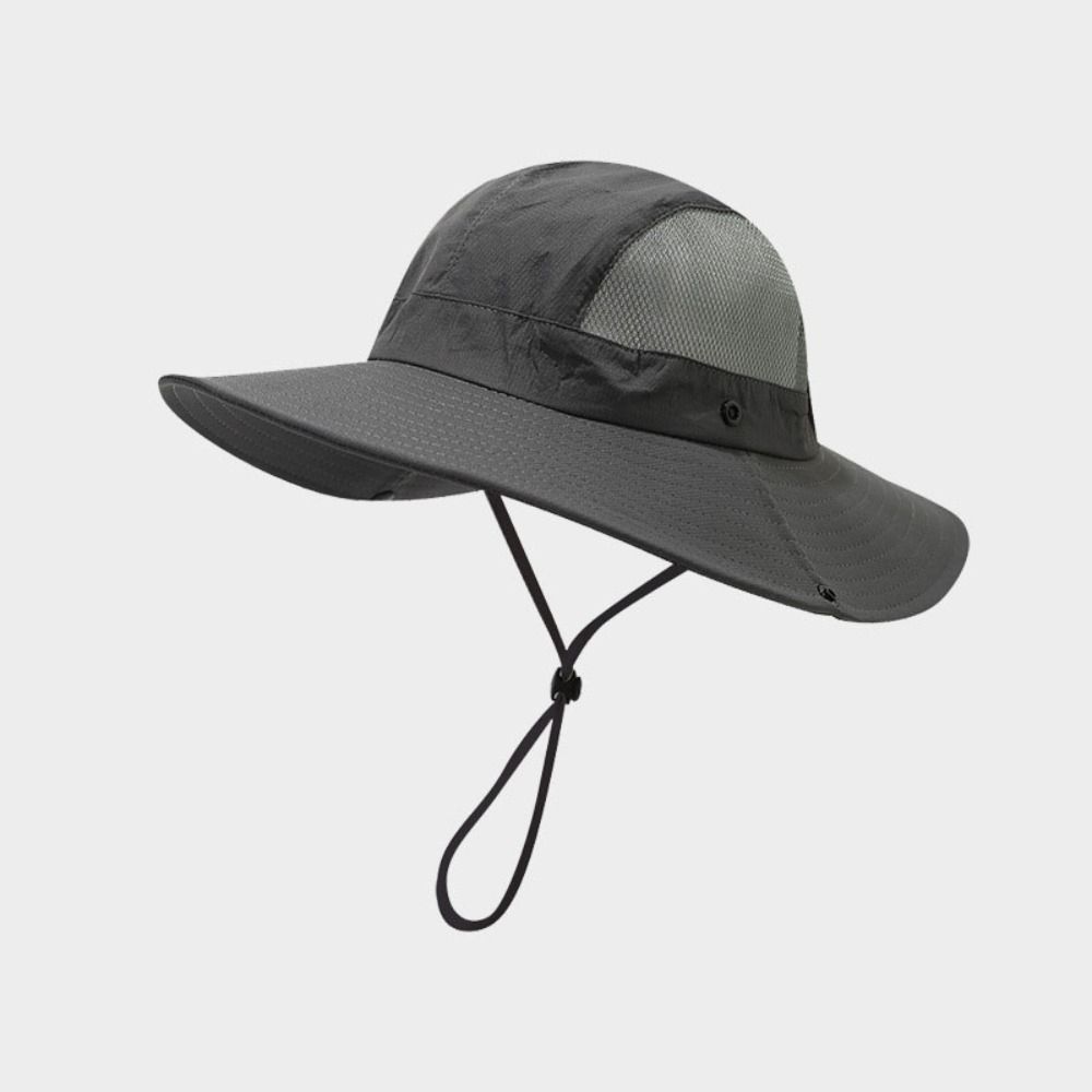 Waterproof Folding Bucket Hat Nylon Hiking Cap Fashion Sun Hat Fishing