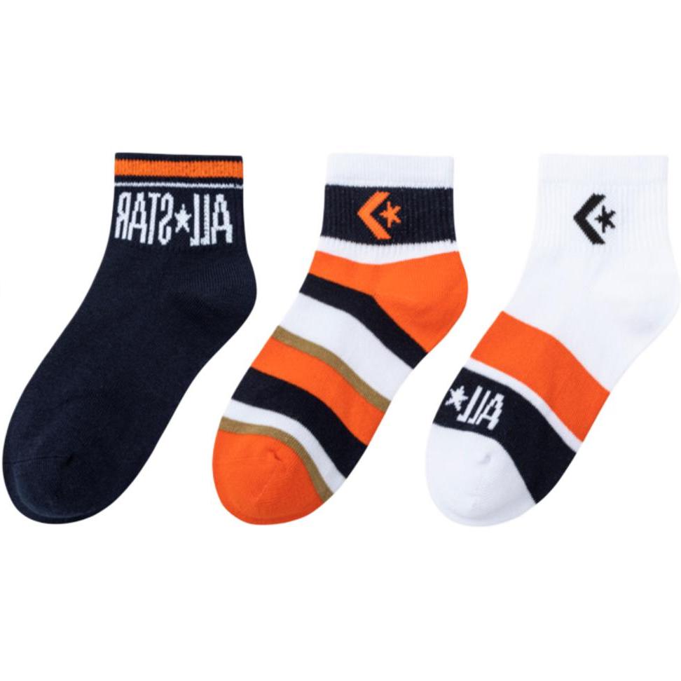 Converse Socks 3 Pack Navy Children Aged 3 7 Years Old CV2413007GS-001 5/7