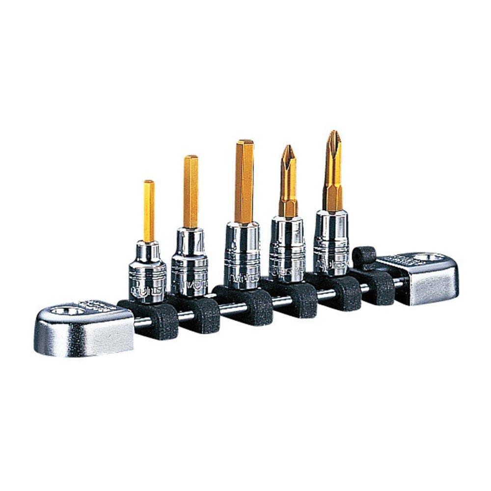 

Kyoto Tool Nepros Hexagon Bit NTBT205A (KTC) 6.3mm (1/4 inch) Set, 5-Piece Set,