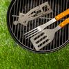 1/2/3/4/5 ks Nerezový držák na klobásy na BBQ Stojan na hot dogy Stojící muž Stojan na klobásy pro grilování Kempování Jarní výlet