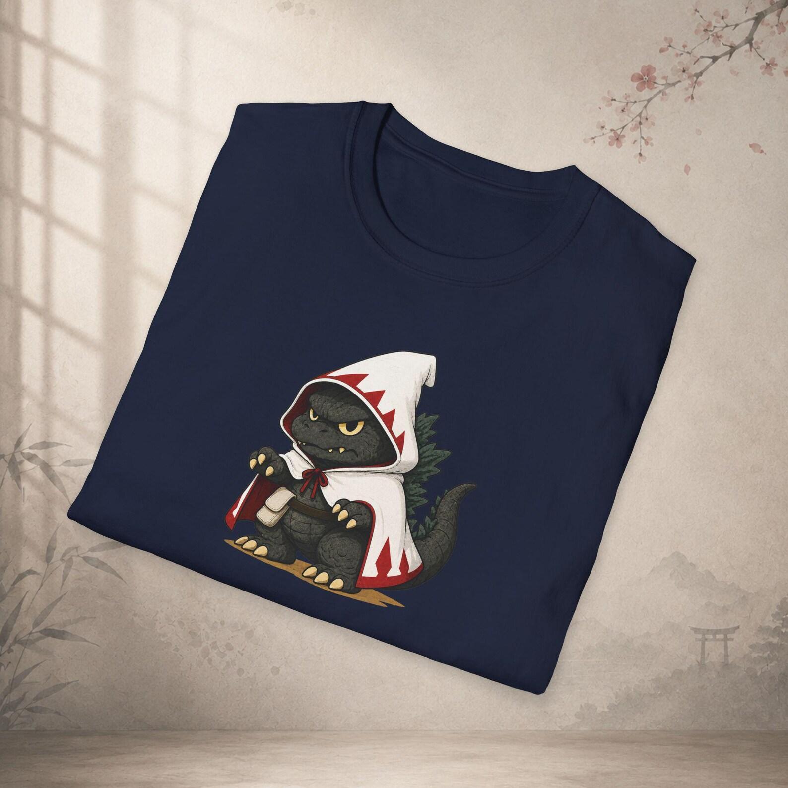 Poncho Godzilla | White Mage, Adult & Youth T-Shirt 120