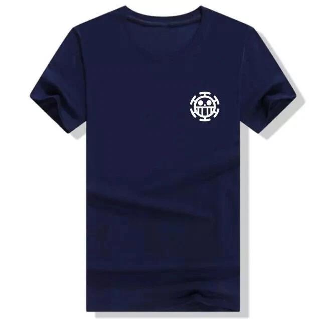 One Piece Trafalgar Law Pirate Symbol Anime Adult T-Shirt Size & 3XL
