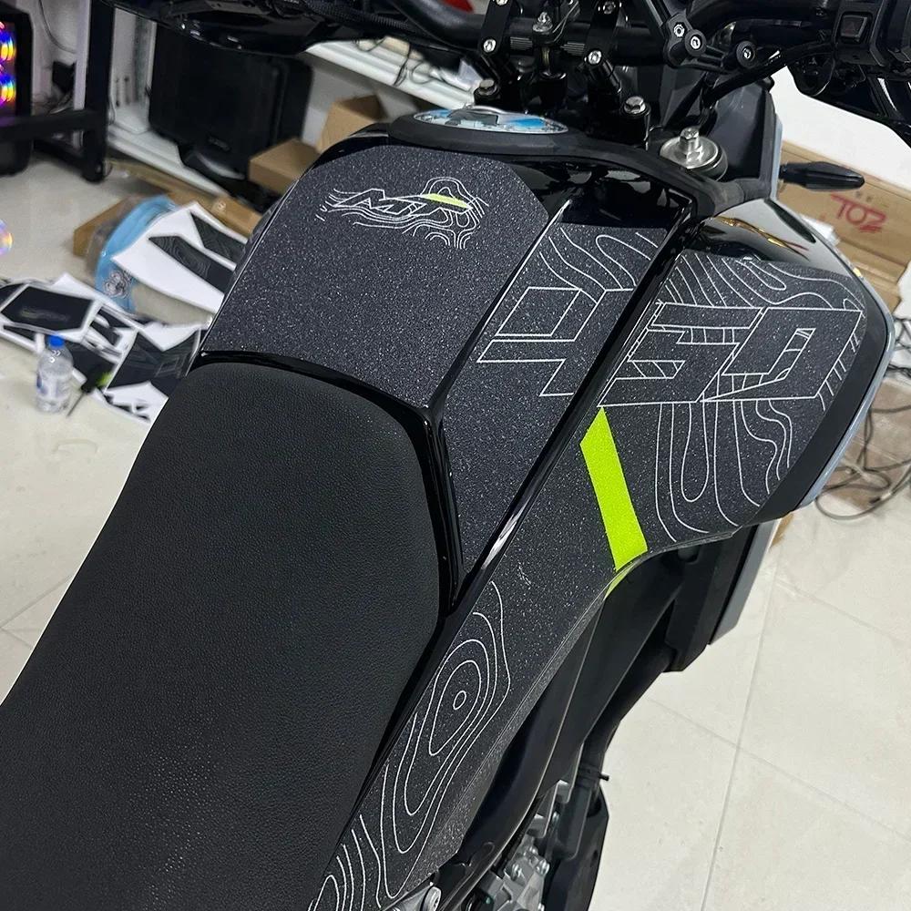 For CFMOTO 450MT 450 MT 2025 2024 Tank Pad Sticker Motorcycle Fuel Tank Protection Decals