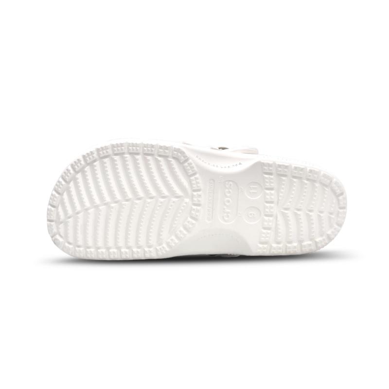 Crocs Classic Clog EVA Apricot Lightweight Minimalist Fresh Stylish Versatile Clogs Unisex In White