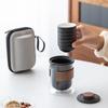 SHIJIANA Portable Ceramic Travel Tea Set