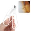 1 Pcs White Disposable Skin Stapler Nails Clipper Surgical Skin Suture Nails Remove Tool Stainless Steel+Plastic Nail Puller