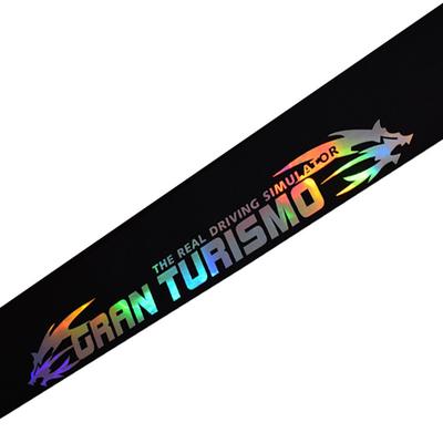 Renkli Yansıtıcı Dekorasyon Çıkartmaları Araba Çıkartmaları Şekillendirici Ön Cam Çıkartma Etiket