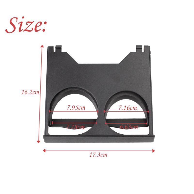 Car Instrument Panel Cup Double Hole Holder Storage Bracket 55620-34010 for Toyota T100 1993 1994 1995 1996 1998 55620-34010