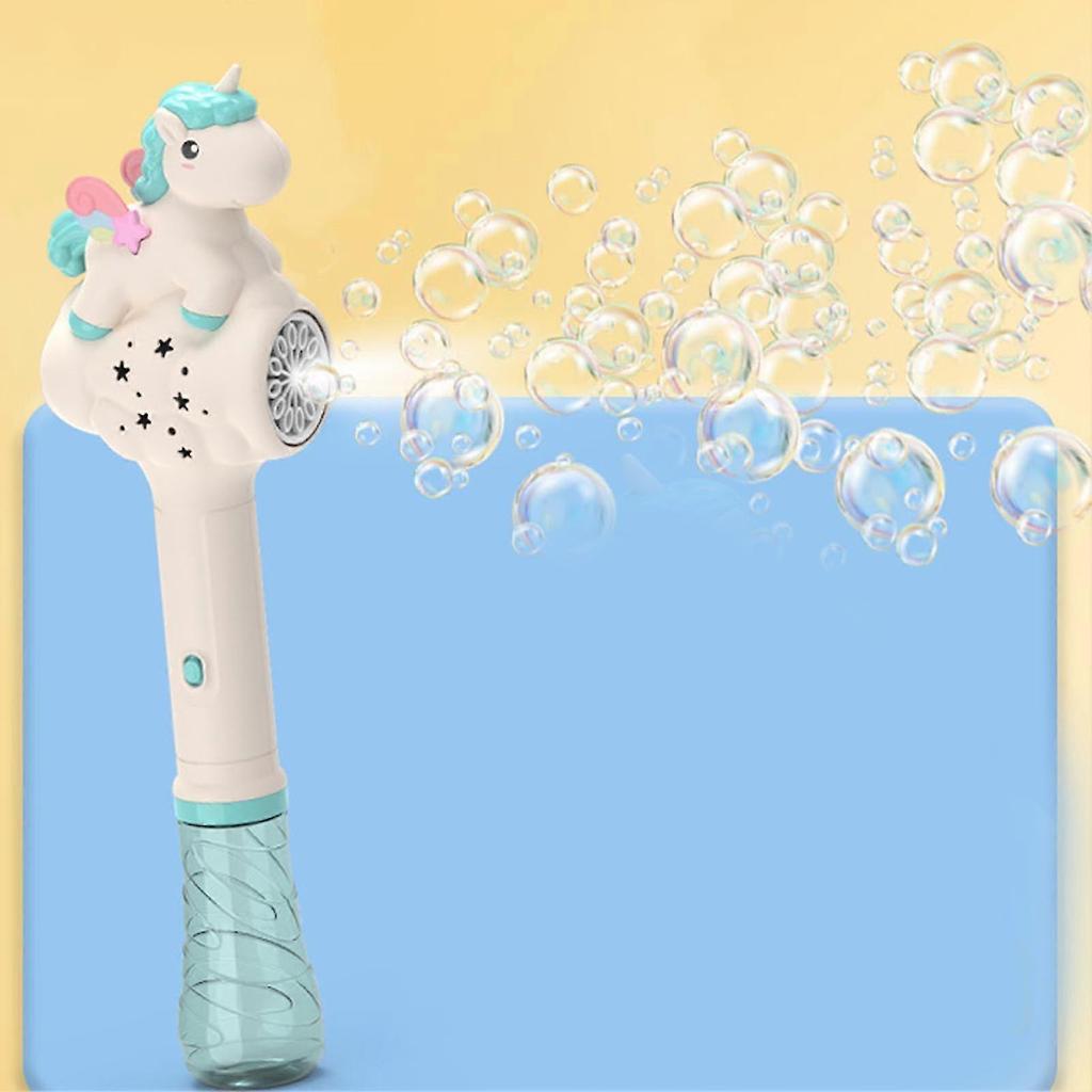 Electric Bubble Wand Cartoon Lovely Multi Functional Automatic Bubble Blower Wand for Children 2025