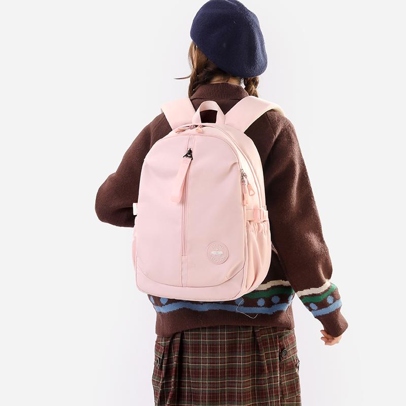 2026 New Burden Reducing Girl's Backpack Large Capacity Lightweight Waterproof Nylon School Bags Multi-layer Thickened Shoulder Strap Student Ruckpack