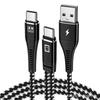 Type-C OTG Dual Connection Cable for Apple & Huawei Sound Cards