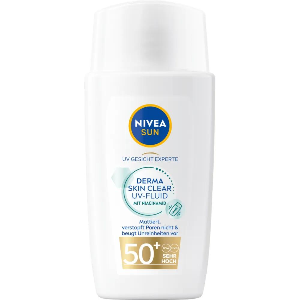 Nivea Sun Lotion Derma Skin Clear UV Fluid LSF50+ 40ml