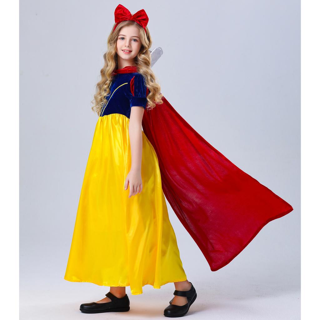 Snow White costume for children Halloween cosPAY kindergarten festival costume
