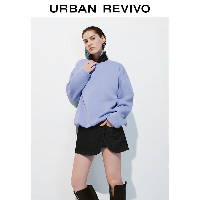 

UR 2025 Осень Свитшот оверсайз с круглым вырезом L