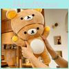 Soft Plush Rilakkuma Stuffed Animal Pillow For Kids And Adults Perfect For Sleeping And Comfort
