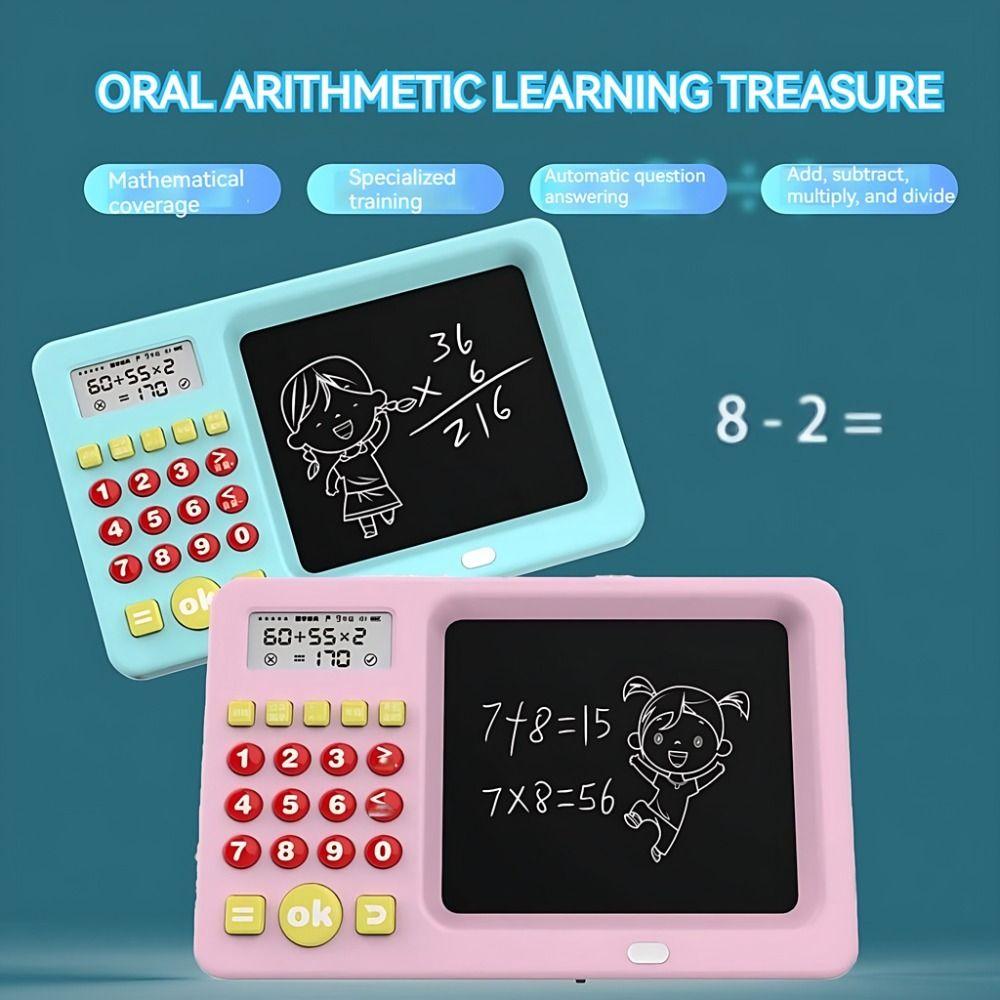 LCD Screen Maths Teaching Calculator Educational Children's Drawing Board  Holiday gift