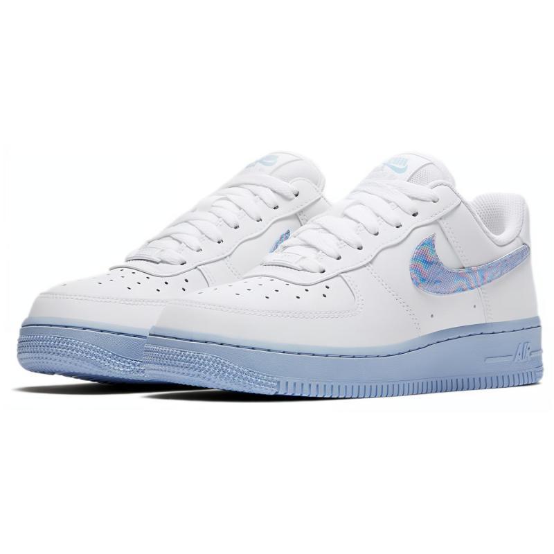 Nike Air Force 1 Low White Hydrogen Blue Women's Sneakers CZ0377-100