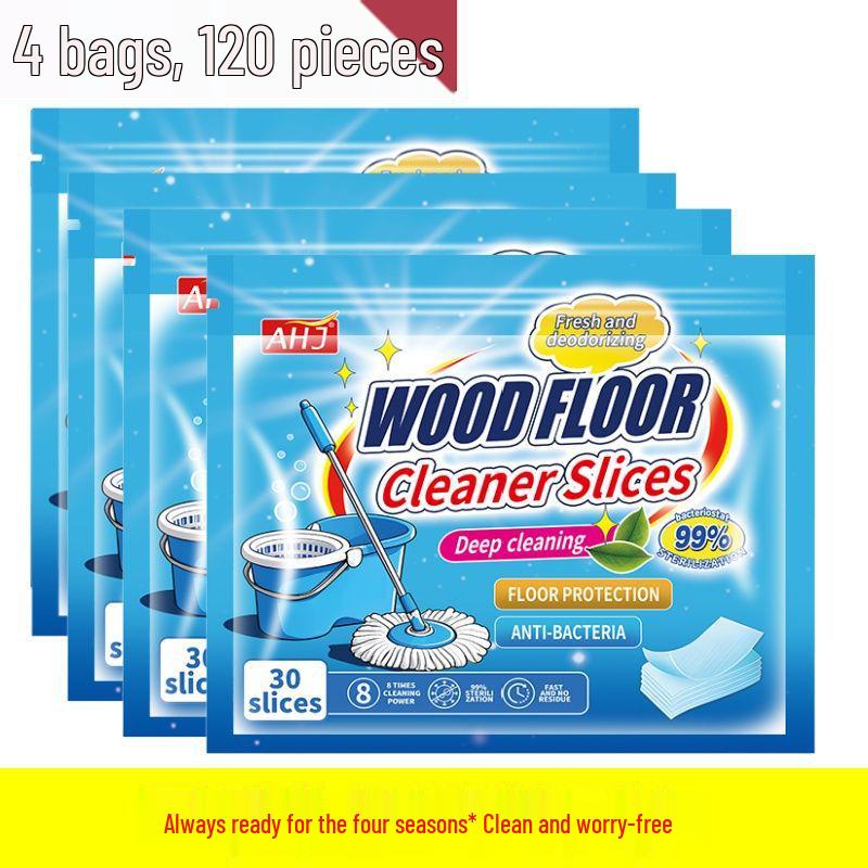 

Scented Tile & Floor Cleaning Tablets for Brightening & Odor Removal - Strong One-Swipe Mop Cleaner
