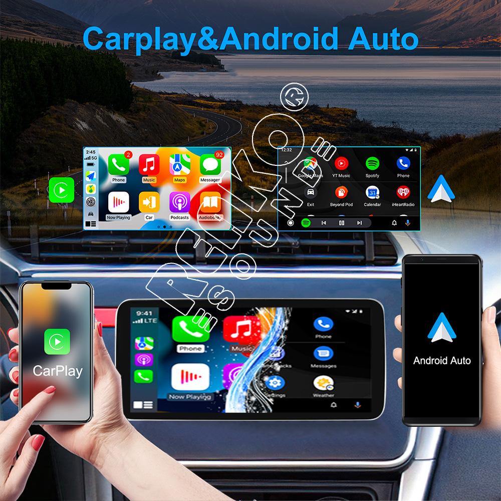 12.3" inch Car Android CarPlay Auto Car Radio Stereo Video Player navigation GPS 2 din Universal Multimedia For 2 DIN 9" Frame