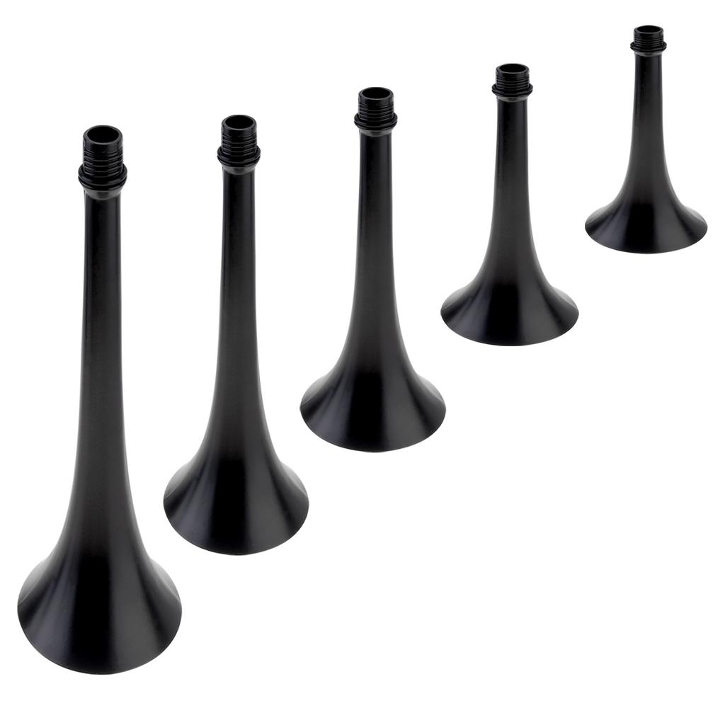 12V 185dB Super Lautes Fünf-Trompeten-Musik-Lufthorn mit Kompressor Schwarz für LKW Autos