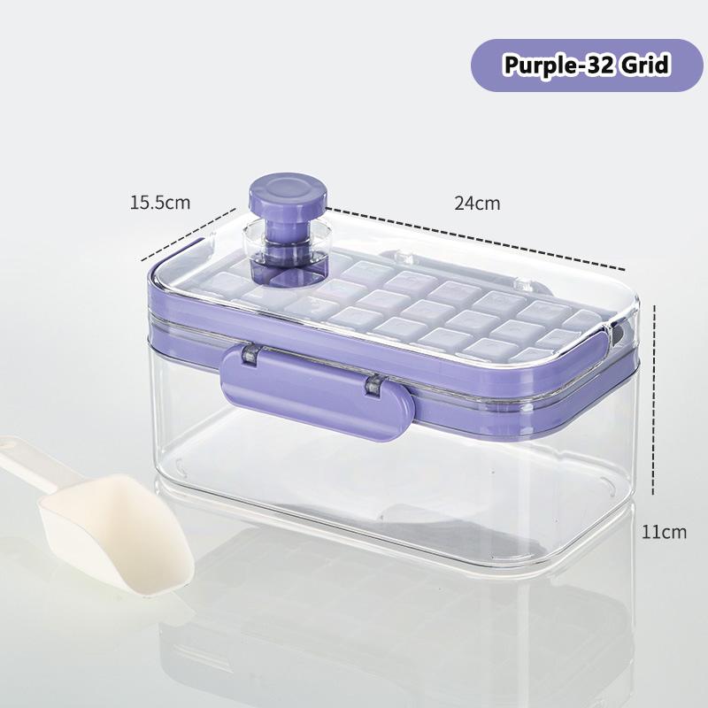 

Пресс-форма для кубиков льда с лотком для хранения, креативные быстросъемные формы для вечеринок, баров, кухни, холодных напитков