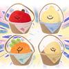 Adorable Second Morning Plush Fruit Basket Doll 5 Inch Soft Apple Lemon Toy Gift