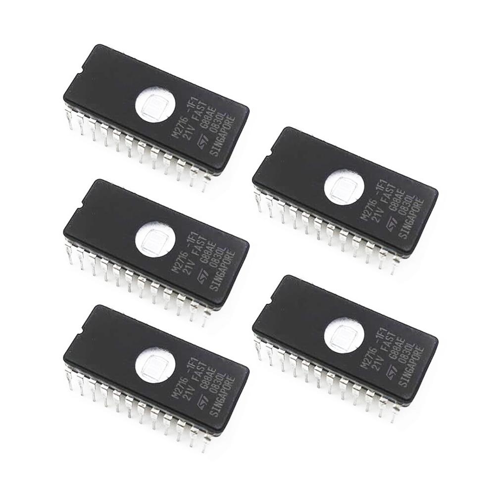 

5 шт. M2716-1F1 M2716 2716 ST Память UV EPROM DIP IC