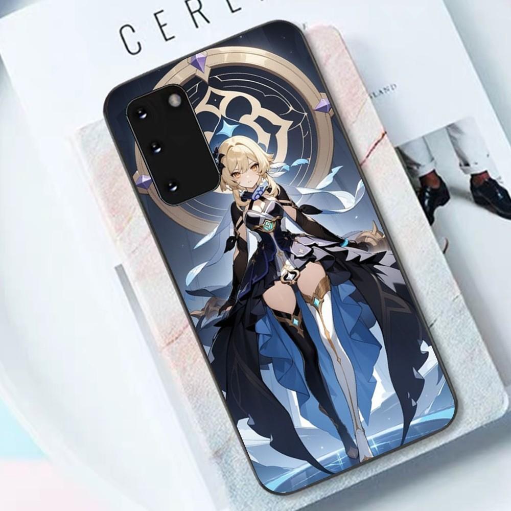 Genshin Impact Anime Phone Case For Samsung S 9 10 20 21 22 23 30 23 24 Plus Lite Ultra FE S10lite Fundas