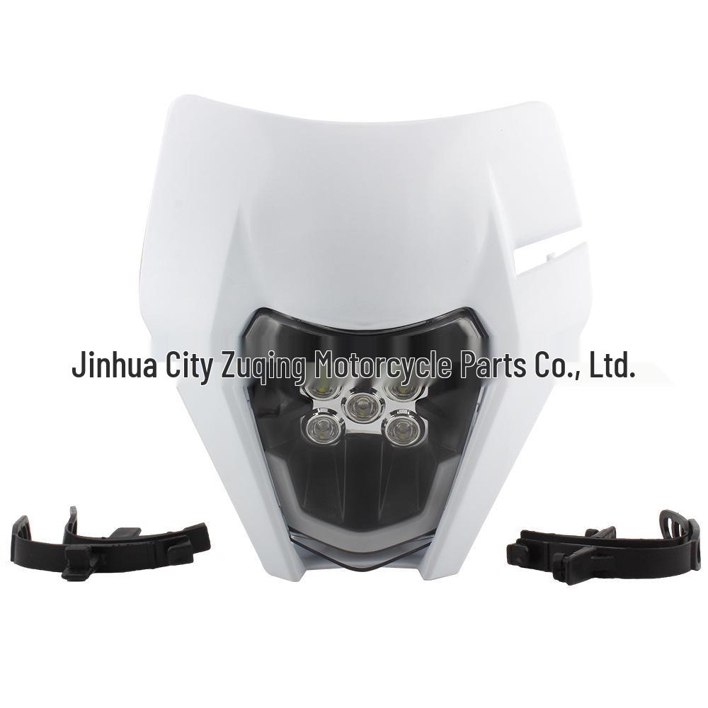 KTM Off-Road Motorcycle LED Headlight Assembly with 5 LEDs for Night Riding