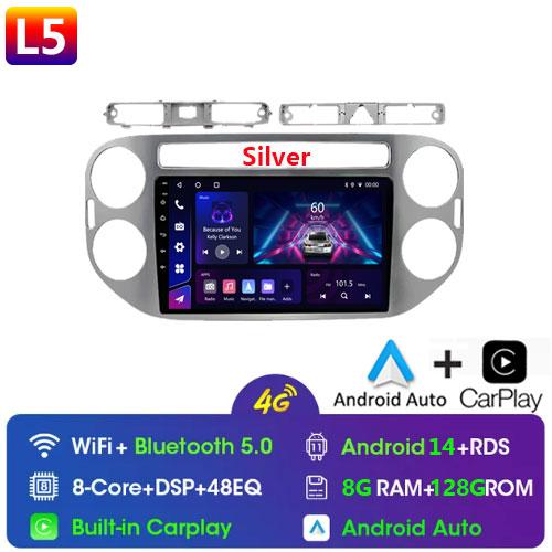 Fortress 9"Car Android 12 For VW Volkswagen Tiguan 1 NF 2006-2016 2Din Car Radio Multimedia Video Player GPS Stereo Navi CarPlay