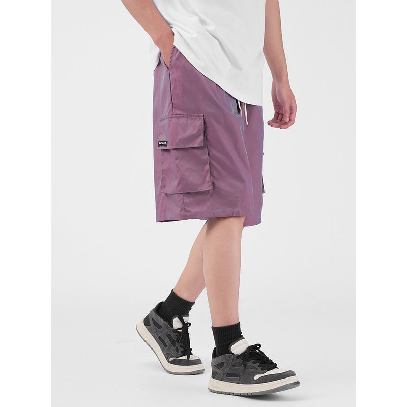 Wassup Heods Trendy Brand Large Pocket Cargo Shorts Men's Summer American Style Loose Sports Straight-Leg Five-Point Casual Pants