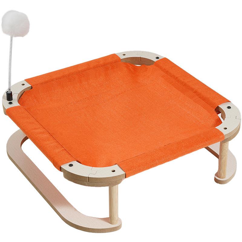 Supplies Cat Pet Dog Nests Wood Detachable Washable Wear Comfortable Resistant