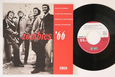 7inch Record ZOMBIES - Zombies '66 LTDEP006 Big Beat Record 2010 UK Rock Used