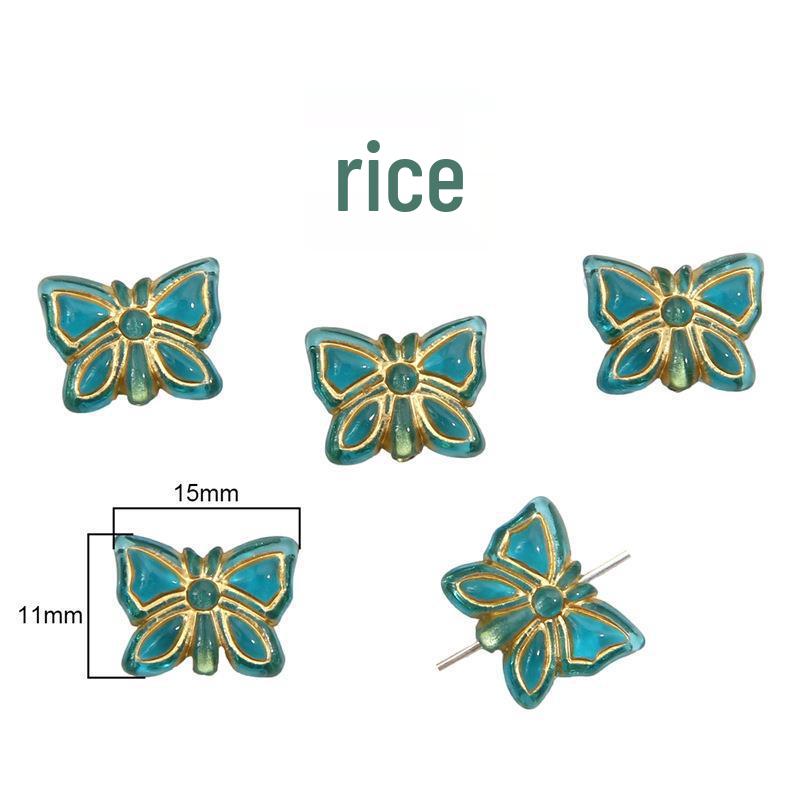 Handmade Retro Baroque Star, Moon & Flower Beads for DIY Earrings, Bracelets & Hair Accessories