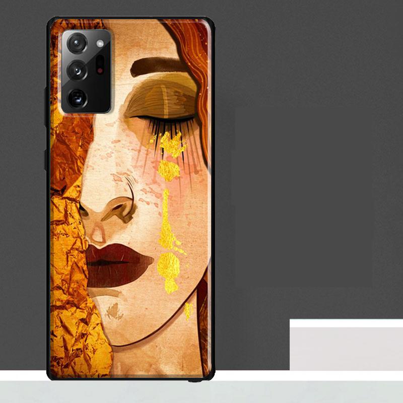 Gustav Klimt Art Case For Samsung Galaxy S25 Ultra S23 S22 S21 S24 Ultra S9 S10 S20 Plus S25 FE Phone Cover