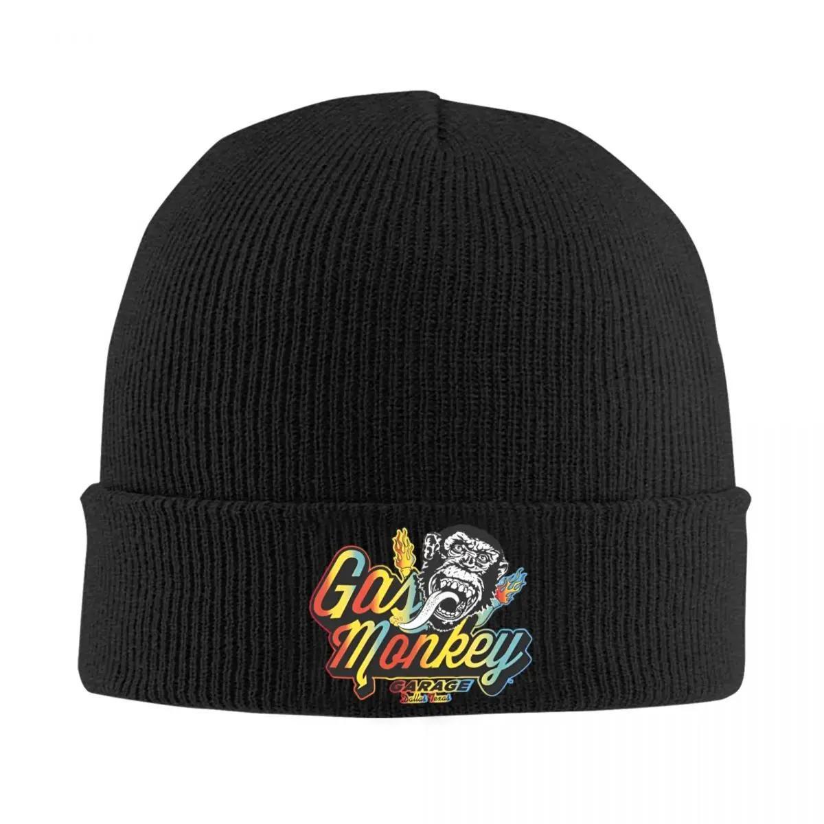 

New Hot Rods Motorcycles Racing Hat Autumn Winter Skullies Beanies Ski Gas Monkeys Garage Cap FeUnisex Unisex Knitted Hat