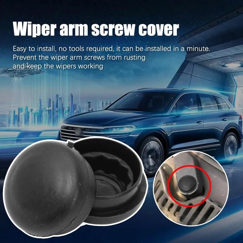 Front Wiper Arm Nut Cap Bolt Rocker Cover for VW Transporter T6 T4 T5 2000 2001 2002 2003 2004 - 2018 EuroVan Caravelle Vanagon