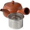 Tokoname Red Clay Teapot 430ml with Stainless Steel Tea Strainer