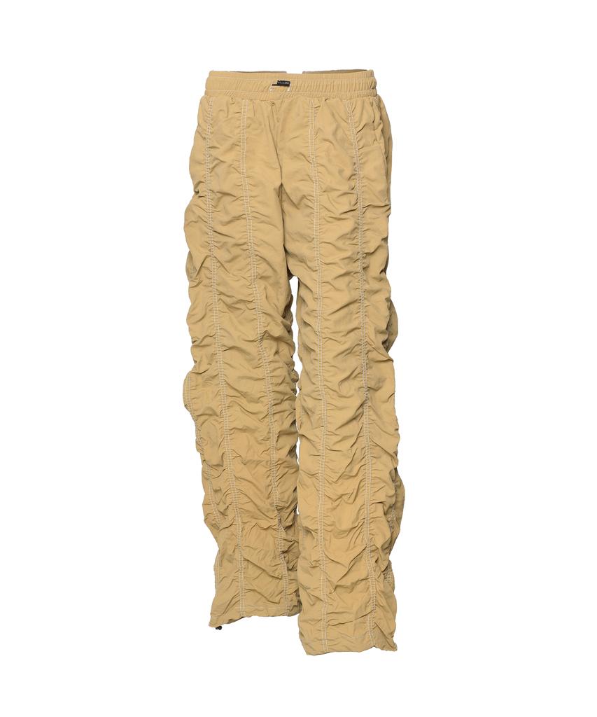 Deogdaibeu Wave Puckering Pants Camel