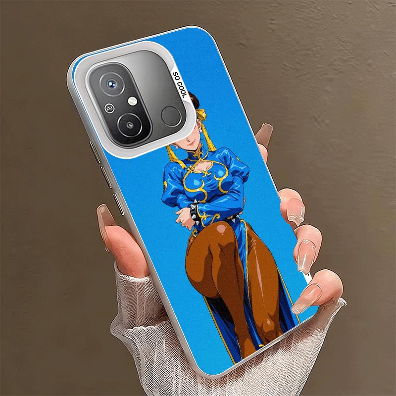 

ChunLi S-Street F-FighterS Soft Phone Case for Xiaomi Redmi 15C 15 14C 13C 12C Poco X5 X6 X7 Pro X3 F8 F7 Ultra M8 13 12 Cover B Xiaomi Poco X3