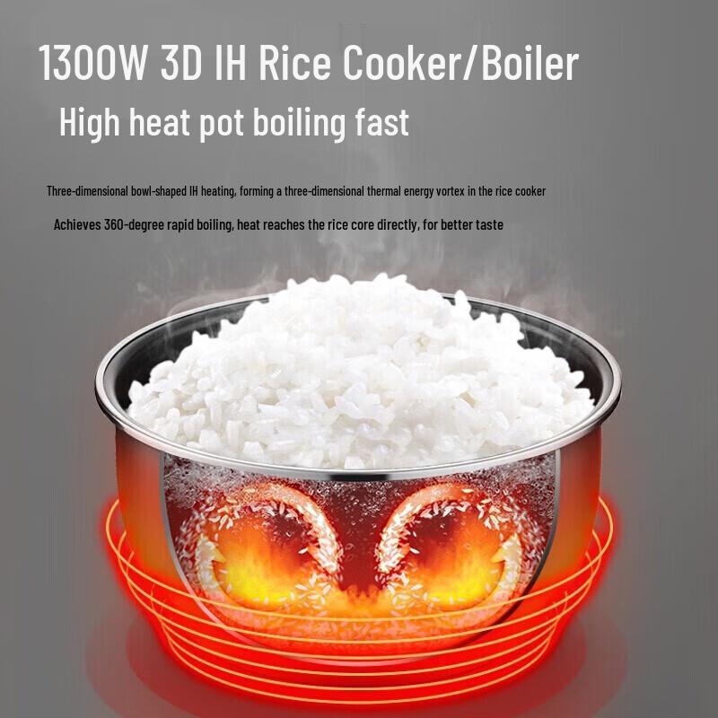 Midea Slim V Series IH Rice Cooker CN plug (adapter included)