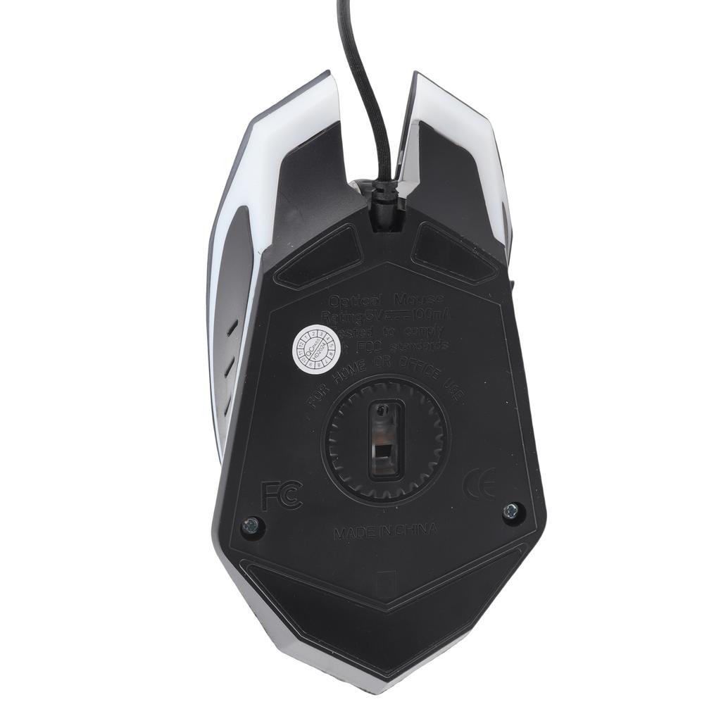 Mice Gamier Wired 6 Buttons Ergonomic LED USB   Mice for Computer Laptop Desktop PC