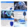 10PCS Car Wash Cleaning Tools Kit Automobile Detailing Brush Dash Duster Brush Washing Mitt Towels