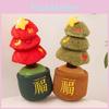 Christmas Tree Plush Figurine With Soft Cotton Filling For Seasonal Gift Giving