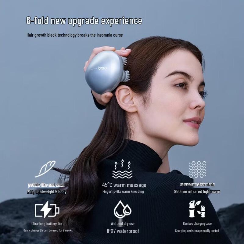 

Breo Scalp Mini 2 Head & Scalp Massager CN plug (adapter included)