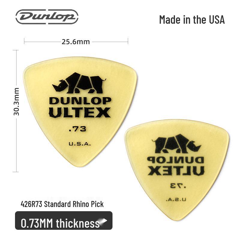 Dunlop Rhino 421R Anti-Slip Guitar Pick for Acoustic & Electric Guitars