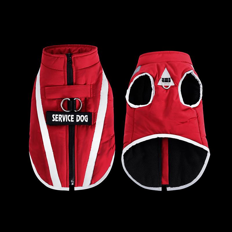 Hundemantel Haustierweste Polarfleece Winter Warm Hundekleidung Wasserdichte Wechseljacke Für Kleinen Mittleren Großen Hund Golden Retriever