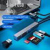 Type-C Docking Hub: 5-in-1 USB 3.0 Extender with SD/TF Dual Card Reader
