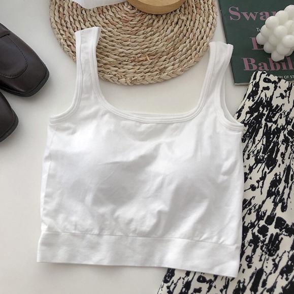 

Пряный Девушка Фиксированные Бретели Мягкий Спинка-борцовка Бандо Женский Топ для Нижнего Белья One Size белый