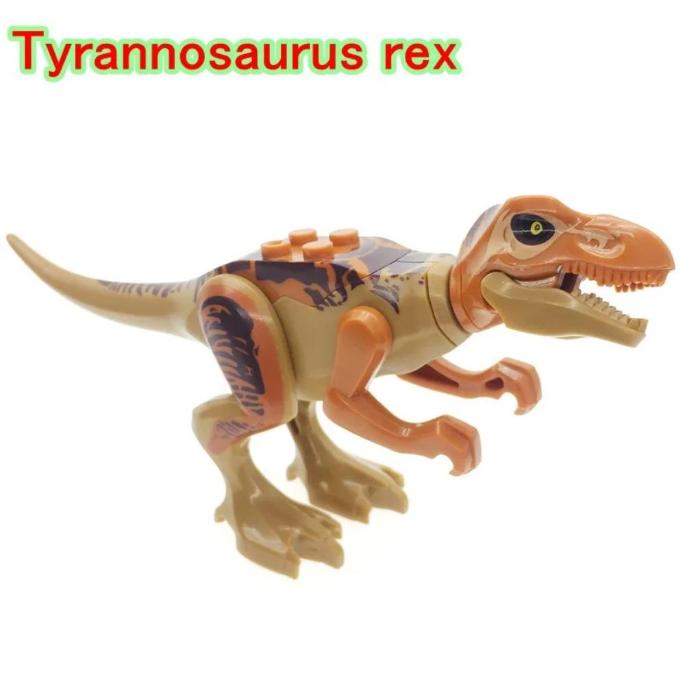 Locking Dinosaur Animals Tiger Leopard Polar Bear Elephant Shark Black Camel Building Blocks Toys For Children Animal Locking